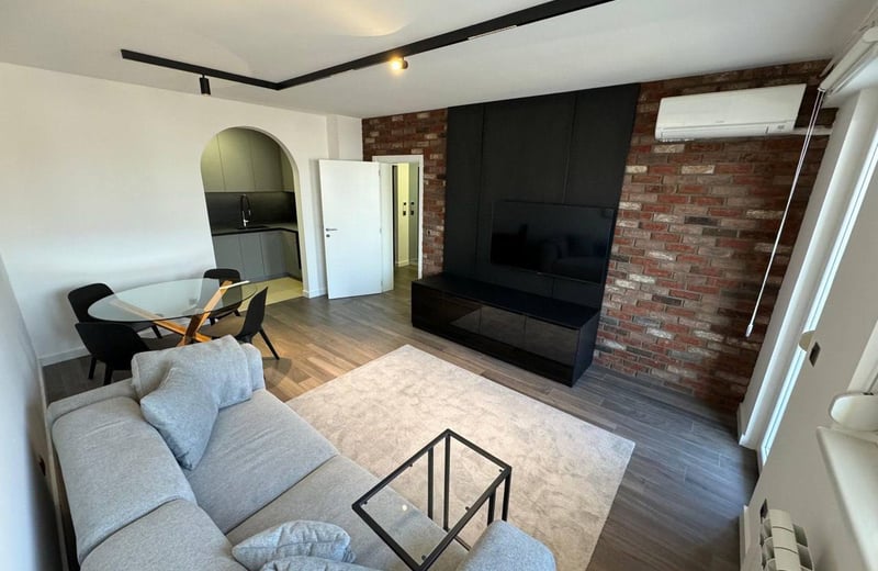 Аренда 2-комнатной квартиры, 55 м², район Савски Венац, Белград, Сербия